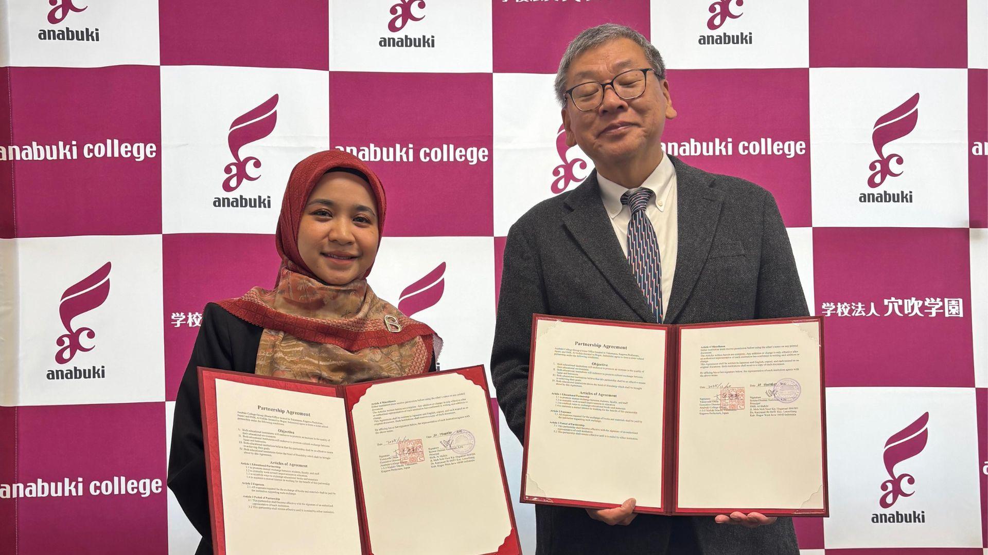 Kerja Sama Internasional dengan Anabuki College